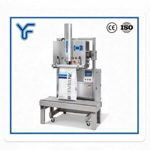Uniflow NGS nitrogen gas filling vacuum sealing machine, vertical big bag vacuum sealer to stop product oxidation SUS304