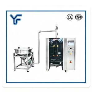 UF Fully Automatic Vertical Form Fill Seal Packaging Machine, solves pouch leakage & frequent material changeover trouble, IP65 control cabinet, CE certified, buyers ask: can it produce stand-up pouches with degassing valves?