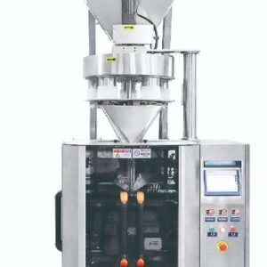 Uniflow measuring cup vertical packaging machine full unit with volumetric filling system for granular food