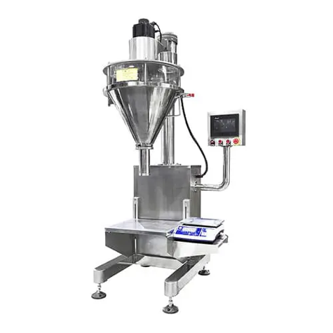 Semi‑automatic auger filler for 5kg cocoa powder food powder packaging