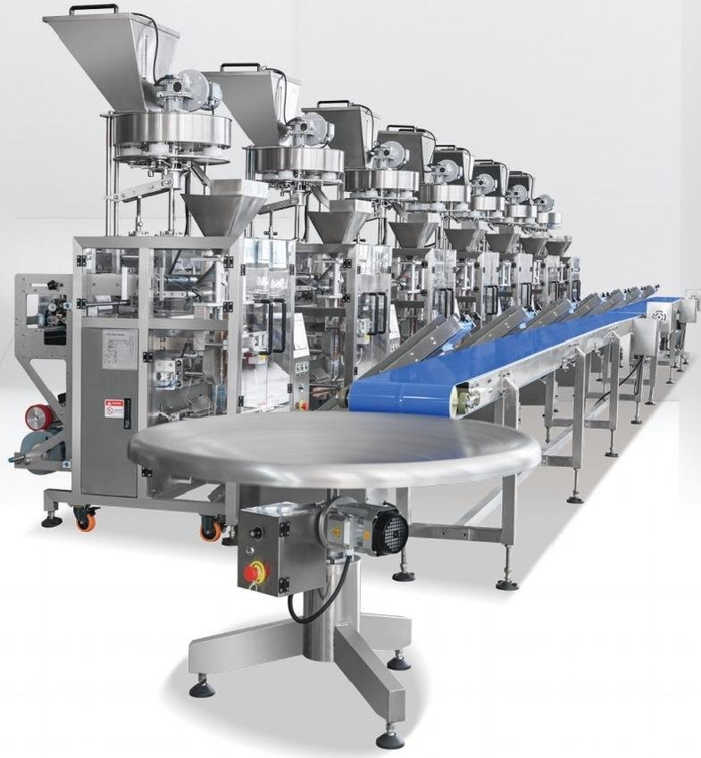 UF‑420Z automatic salt packaging line, full‑automatic granule packaging production line for salt sugar rice