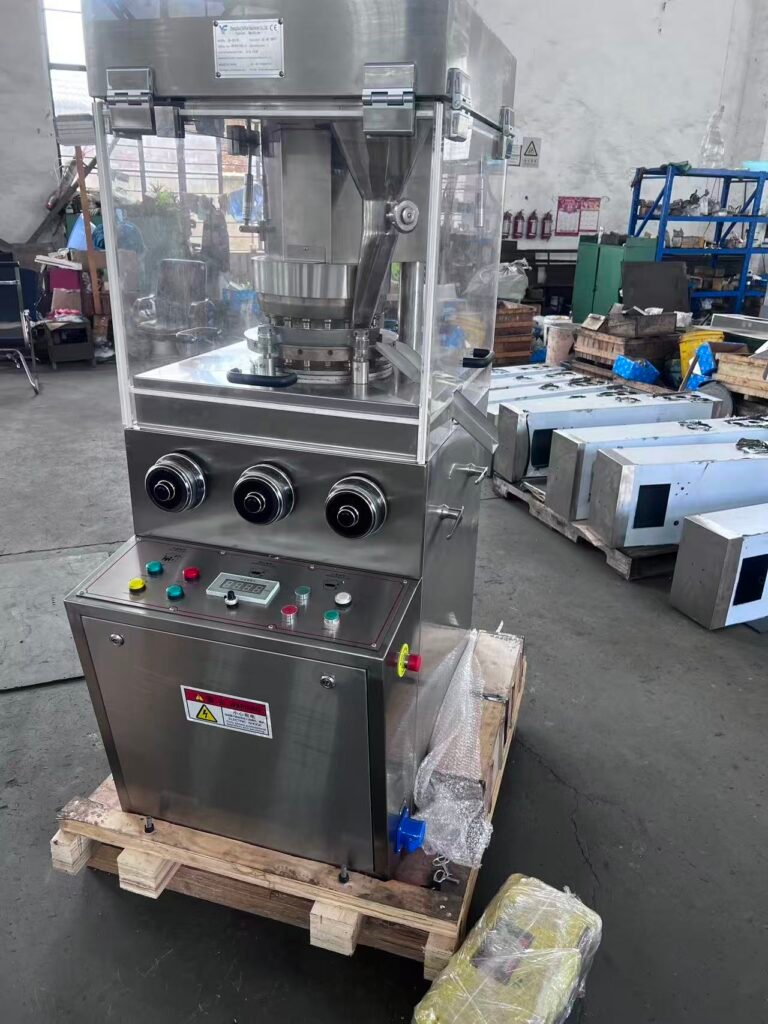 ZP17E rotary tablet press machine in factory workshop