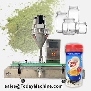 GMP sanitary food grade stainless steel auger powder filling machine for food production