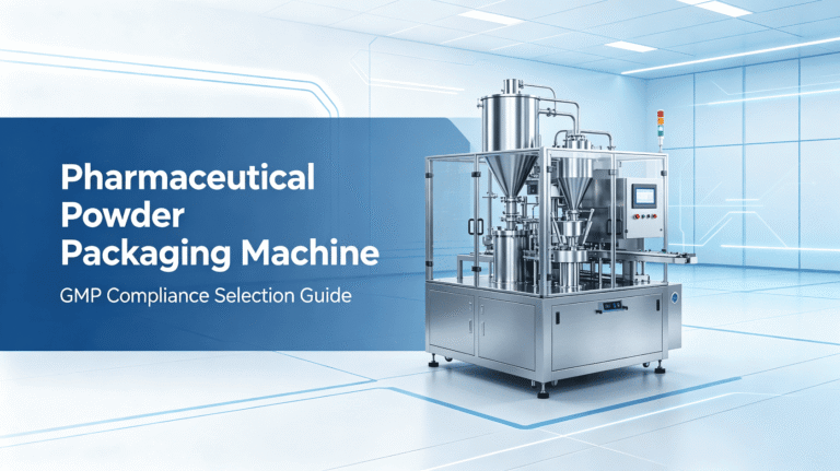 GMP compliant pharmaceutical powder packaging machine cleanroom design cover