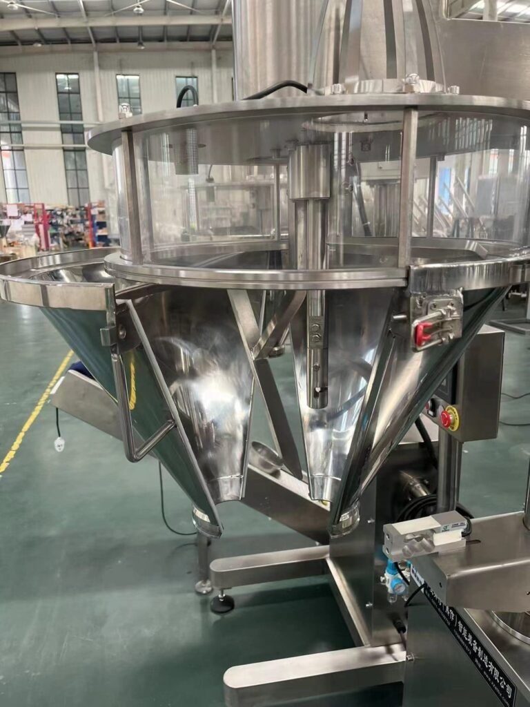 prevent powder bridging in hopper auger filler solution diagram cover