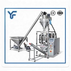 VFFS vertical form fill seal packaging machine with screw conveyor, automatic granule powder bag forming filling sealing machine CE ISO certified